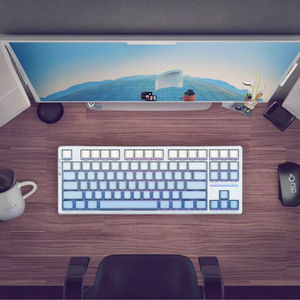 Clavier de jeu personnalisé VGN V87 Hot Plug 87 touches ergonomiques mécaniques trois modes Interface de USB-C rétroéclairée RVB sans fil - Product Image 3