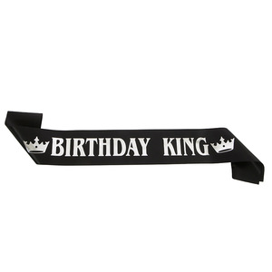 Decoración para Fiesta de <span class=keywords><strong>Cumpleaños</strong></span> de Hombre, Regalos para Celebración de <span class=keywords><strong>Cumpleaños</strong></span>, Color Azul y Negro con Estampado Dorado y Plateado, Logotipo Personalizado - Product Image 5