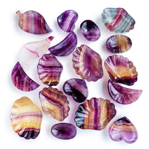 Cuenco de Cristal de Fluorita al por Mayor, Artesanía Popular Natural, Tallado a Mano, Pulido, Hermosa <span class=keywords><strong>Piedra</strong></span> Curativa para Decoración del Hogar - Product Image 4