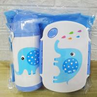 Le Congo, le Togo, le Cameroun, la Côte d'Ivoire, le Sénégal, la boîte de rangement en plastique de l'Afrique cartoon lunch box kids