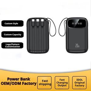 Batterie externe portable d'urgence mini 10000 mAh Type-C à prix d'usine avec affichage LED et charge rapide – Le cadeau idéal - Product Image 2