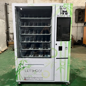 Pantalla grande 24 horas Autoservicio de <span class=keywords><strong>alimentos</strong></span> y bebidas Manipulador de eje XY que opera una máquina expendedora automática inteligente - Product Image 5