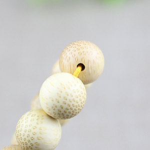 Golden Bamboo <b>Bracelet</b> 108 Beads 6 8 10mm Round Wooden Ornament Unisex Everyday Wear - Product Image 4