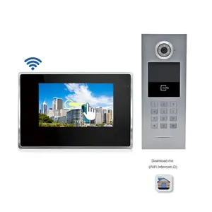 SIP Bel Pintu Pintar Video Rumah, Sistem Telepon Pintu Interkom Nirkabel dengan Fungsi Rilis Pintu