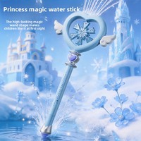 Pistolet à eau manuel en plastique d'été pour petites filles de 8 à 13 ans, design princesse magique, jouet aquatique aux couleurs éclatantes