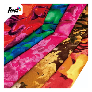 Tessuto Stampato in Poliestere Elasticizzato, Vendita all'Ingrosso, Tessuto Elasticizzato in 4 Direzioni <span class=keywords><strong>95</strong></span>% Poliestere <span class=keywords><strong>5</strong></span>% Spandex per Abiti - Product Image 4