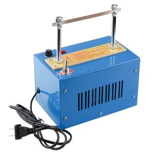 2速調節可能電気切断機小型リボンサテンリボン用弾性バンドラベルアパレル用 - Product Image 1