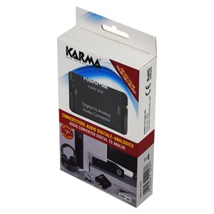 Convertidor de Audio Digital a Analógico con Conector para Auriculares Negro CONV 3DA - Product Image 2