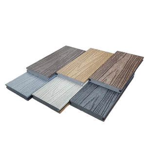 Chịu nhiệt hoàn toàn Mũ WPC Composite decking, -40 đến <span class=keywords><strong>80</strong></span> độ C, bề mặt chải, bảo hành 10 năm - Product Image 2