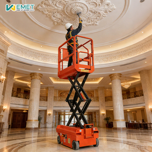 Leichte Mini-Scherenhebebühne 3m 4,6m Kleine Selbstfahrende Elektrische Hubarbeitsbühne für Anlagenwartungsarbeiten - Product Image 6