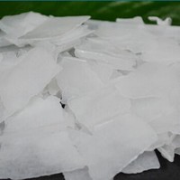 Échantillon gratuit de flocons de potasse caustique 90% d'hydroxyde de potassium