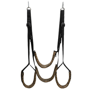 Balançoire érotique pour adultes, imprimé léopard blanc, mobilier pour plaisir sexuel des adultes - Product Image 3