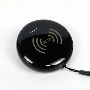 Fonkan الساخن بيع 865-868mhz المحمولة UHF RFID قصيرة المدى يده قارئ ل هاتف أندرويد ذكي UHF جهاز RFID يدوي