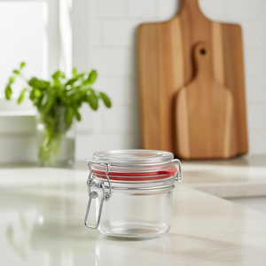Juego de 13 Recipientes Redondos de Vidrio con Cierre de Alambre para Almacenamiento - Product Image 3