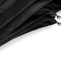Parapluie classique à trois plis coupe-vent Fine Ocean, ouverture entièrement automatique, diamètre 105 cm, pour cadeaux promotionnels, logo personnalisé