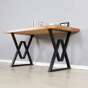 Bàn Khung Công Nghiệp Nhà Hàng Bàn Văn Phòng Đúc Sắt Thép Băng Ghế Dự Bị Ăn Cà Phê Ăn Uống Đồ Nội Thất Kim Loại Bàn Chân Cho Bảng - Product Image 5