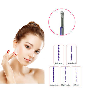 Cánula Cónica de Presión para Clínica Médica, Hilos Coreanos, Cánula <span class=keywords><strong>L</strong></span> Inocente 18G 19G, Hilos PDO PCL para Lifting Facial - Product Image 3