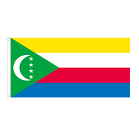 3x5 pieds, nouveau drapeau de pays en Polyester, drapeau national du Canada, du cap-vert, du chili, de jupiter, des comores, de la croatie, 2022