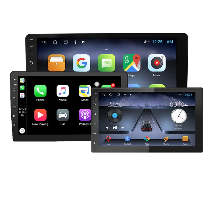 Optionele 7 Inch/9 Inch/10 Inch Touch Auto Android Universele Machine Gps Navigatie Wifi Auto Mp5 Radio Speler Carplay