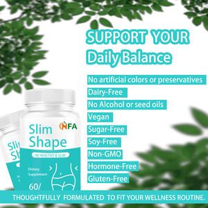 Factory Direct <b>Sale</b> Slim Shape Capsules with Non-GMO Supports Healthy Digestion <b>Weight</b> Management & Natural Energy Capsules - Product Image 5