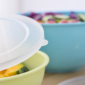 Tazones Redondos Portátiles de PP para Camping, Personalizables para Ensaladas de Frutas - Product Image 4