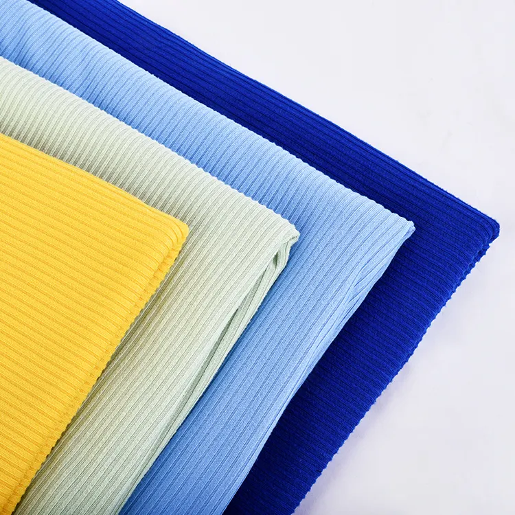 Vải Gân Dệt Kim Màu Trơn 95% Polyester 5% Spandex Tùy Chỉnh Cho Áo Sơ Mi