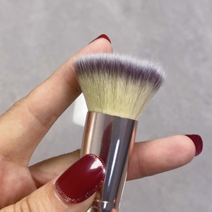 แปรงแต่ง<span class=keywords><strong>หน้า</strong></span>ประดับเพชรหรูหรา แปรงสองหัวสำหรับรองพื้น <span class=keywords><strong>แป้ง</strong></span> บลัชออน คอนทัวร์ ขนแปรงสังเคราะห์ อุปกรณ์เครื่องสำอาง - Product Image 2