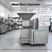 Machine à désosser la volaille en acier inoxydable, séparateur d'os et de viande, démontage facile, sans consommables, équipement de séparation de la viande et des os