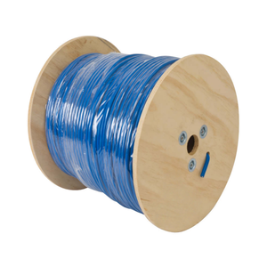 <span class=keywords><strong>Catégorie</strong></span> <span class=keywords><strong>6A</strong></span> (Cat <span class=keywords><strong>6A</strong></span>) Câblage structuré U/UTP 23AWG LSOH <span class=keywords><strong>Câble</strong></span> réseau en cuivre massif Bleu 305m Bobine en bois - Product Image 4