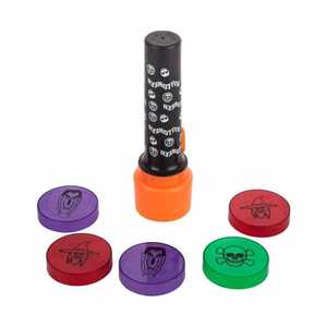 Lampe torche projecteur LED d'Halloween avec motifs personnalisés pour enfants, lumière de fête en plein air, torche à piles - Product Image 1