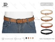 Cintura da Donna con Fibbia a Perno 3,5cm, 110cm, Cintura Casual in Tessuto - Product Image 1