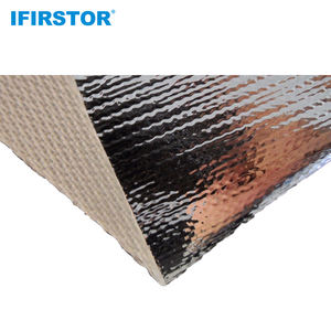 قماش حراري من الألياف الزجاجية عالي القوة مطلي بالألومنيوم، مقاوم للحريق ومضاد للماء، نسيج عالي السيليكا خالٍ من القلويات - Product Image 3