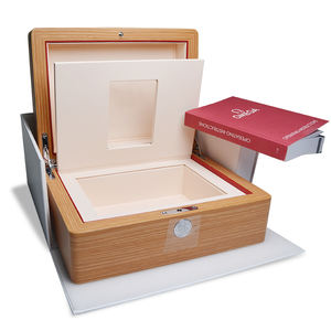 <strong>Luxury</strong> Customized <strong>Wood</strong> Jewelry Gift Package <strong>Box</strong> With Logo Print - Product Image 3