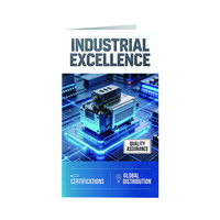 Brochures d'entreprise personnalisées, vente directe d'usine, vente en gros, brochures tri-pliées, prise en charge de la personnalisation des couleurs et du processus