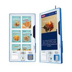Nhà Máy Giá 23.6 inch Wall Mount <span class=keywords><strong>ATM</strong></span> thanh toán <span class=keywords><strong>kiosk</strong></span> Quad core 2K HD hiển thị LCD Monitor tự <span class=keywords><strong>kiosk</strong></span> cho bệnh viện tiệm giặt - Product Image 1
