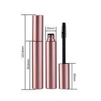 Marque Privée Liquide Naturel Végétalien Imperméable pour Cils en Fibre de Soie 4D - Marque OEM Faible MOQ Impression de Logo Personnalisé Disponible