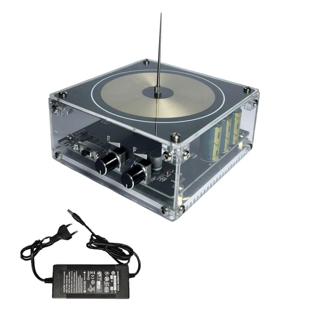 BT Music Arc Plasma Loudspeaker Wireless Transmission Experiment Desktop Toy Model Touchable Artificial Lightning Spark Gap Arc
