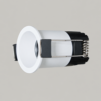 Plafonnier encastré avec options de température de couleur 3000K, 4000K, 6000K, boîtier en aluminium, downlight LED encastré 3W