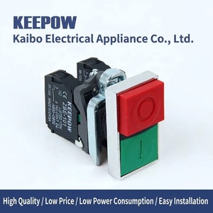 Interrupteur à bouton-poussoir double tête Kaibo Electric XB4-BL8365, qualité et quantité garanties - Product Image 1