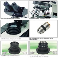 Cheap Price Direct Sales Digital Dark Field Biological Microscope High Definition for Student Lab