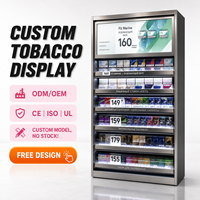 Présentoir de vente en gros pour magasin de tabac, armoire distributrice pour présentoirs de cigarettes, avec serrure pour étagères de magasin de tabac