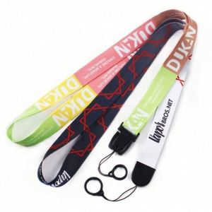 Manufacturer Cheap Sublimation Printed Short Wrist Lanyard USB Keychain Lanyards With Logo Custom - Product Image 5