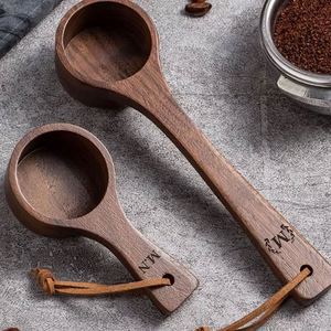 Wholesale Natural Beech & Walnut <b>Coffee</b> Scoop Custom Engraved Brand Walnut Scoop Promotional <b>Gift</b> for <b>Coffee</b> Shops & Brands - Product Image 1