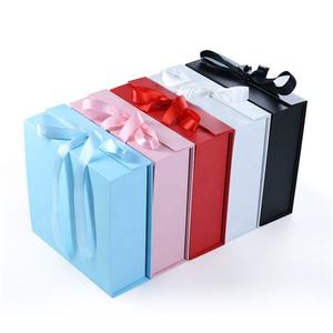 Tùy Chỉnh Phẳng Gấp Hộp Quà Tặng Rỗng Lớn Trang Trí Hộp Quà Tặng Với Nắp Từ Tính Cho Đám Cưới Bên Phù Dâu Đề Nghị Hộp - Product Image 5