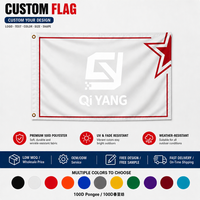 Drapeaux personnalisés en Polyester, personnalisation avec Logo volant, 150d, 3x5 pieds, disponible en plusieurs couleurs, vente en gros