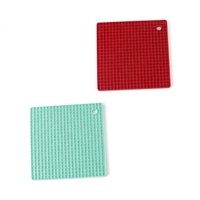 Set de table en silicone alvéolé, isolant thermique, qualité alimentaire, design moderne et minimaliste, forme ronde ou carrée, pour table de cuisine, anti-brûlure