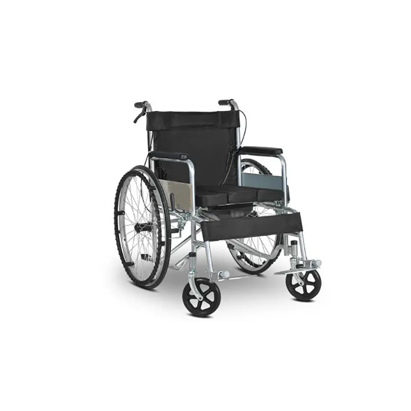 수동 강철 휠체어 노인 저렴한 휠 의자 경제 휠체어 의자