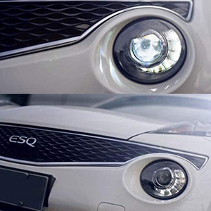 Faro a LED con Alloggiamento Nero per <span class=keywords><strong>NISSAN</strong></span> <span class=keywords><strong>Juke</strong></span>/Infiniti ESQ, Anni 2014-2016, Luce Anteriore - Product Image 2