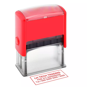 Meilleure vente 5822 <span class=keywords><strong>tampon</strong></span> auto-encreur QR Code <span class=keywords><strong>personnalisé</strong></span> pour l'<span class=keywords><strong>adresse</strong></span> du site Web et le contact - Product Image 2