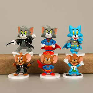 6 styles de figurines d'anime <span class=keywords><strong>Tom</strong></span> <span class=keywords><strong>et</strong></span> <span class=keywords><strong>Jerry</strong></span>, cosplay, poupées <span class=keywords><strong>Tom</strong></span> <span class=keywords><strong>et</strong></span> <span class=keywords><strong>Jerry</strong></span>, jouets décoratifs - Product Image 5